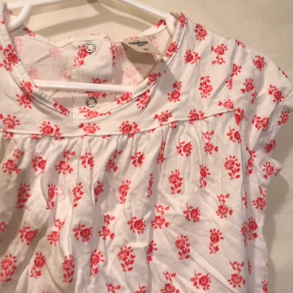 Girls 3T Floral print tee - Picture 2 of 5